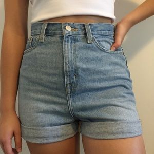 Urban Outfitters BDG high-rise Mom Jean Shorts